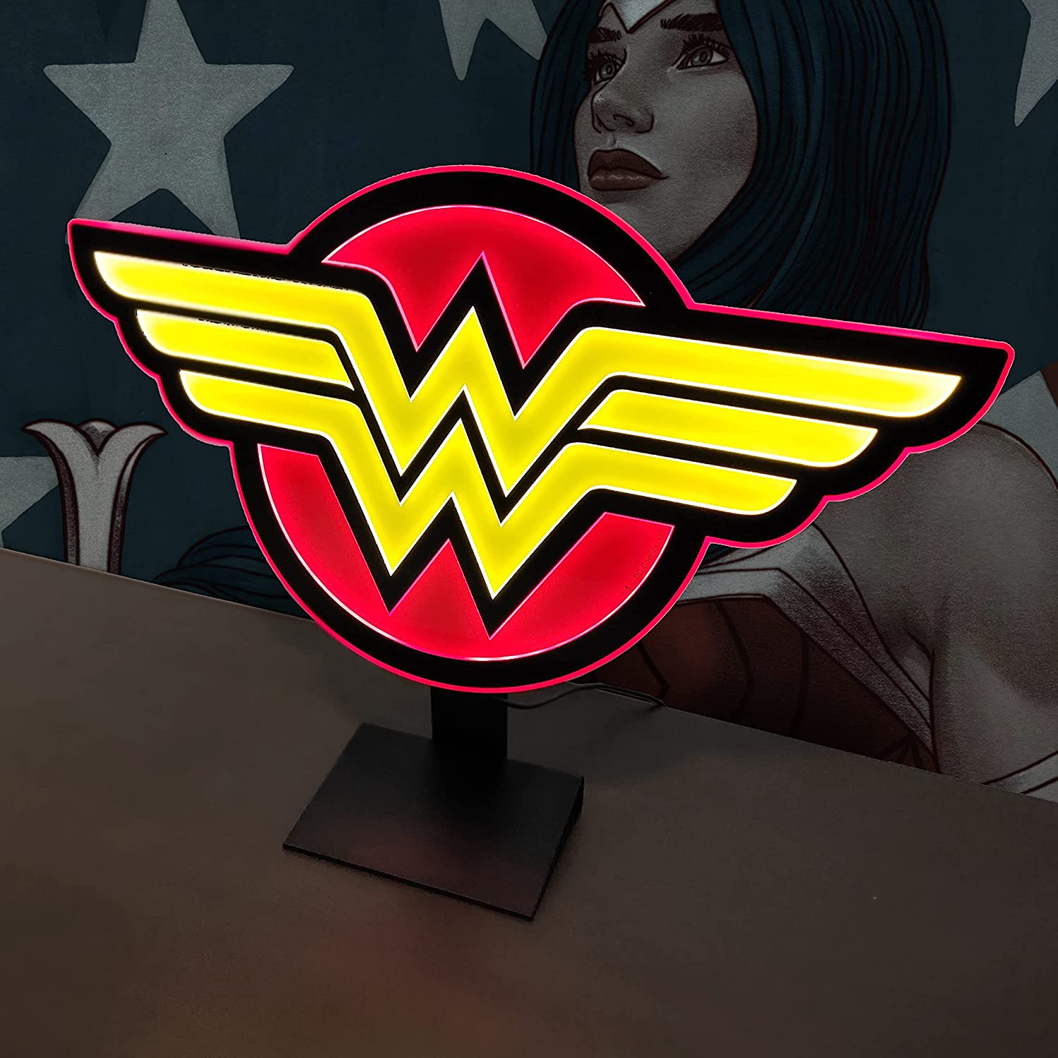 Wonder Woman LED Logo Light