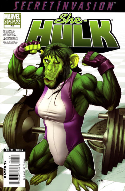 She-Hulk 2 #32 Monkey Variant