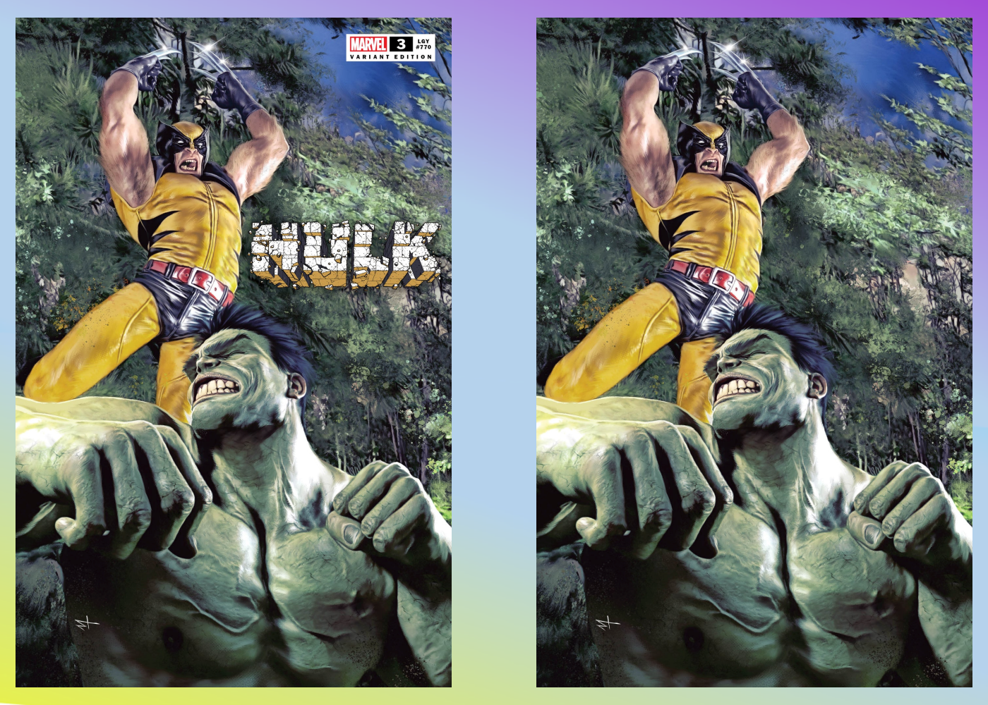 Hulk #3 The 616 Exclusive Variant Set By Marco Turini Pre-Order Deposit