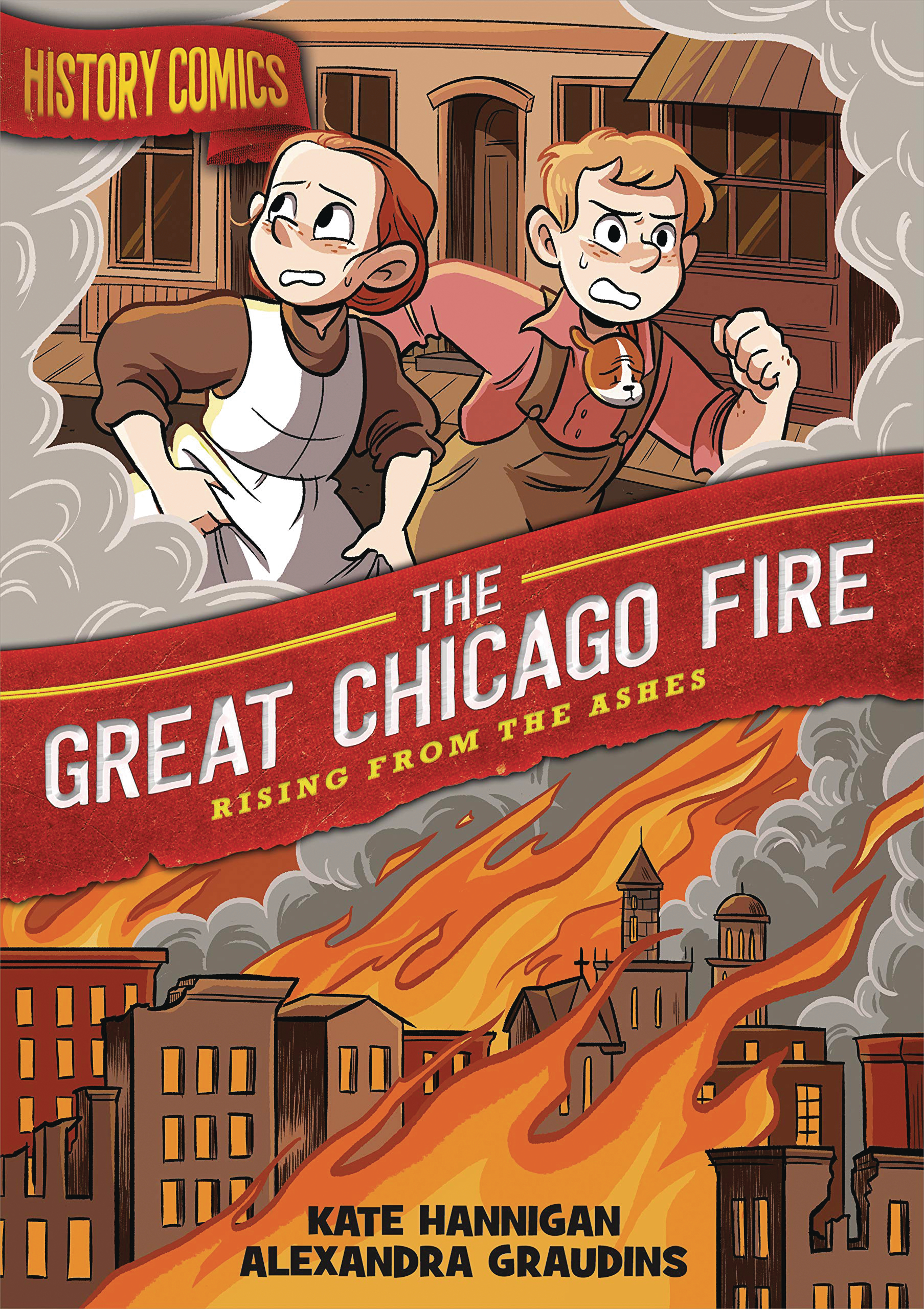 History Comics Graphic Novel Great Chicago Fire