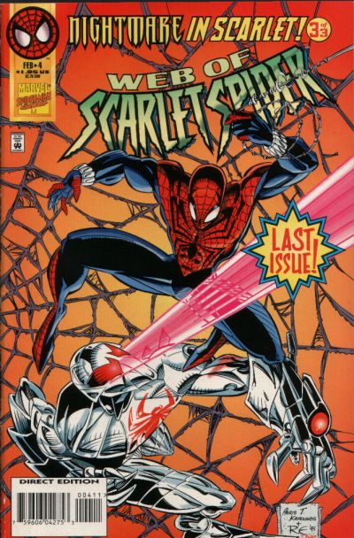 Web of Scarlet Spider #4 [Direct Edition]-Very Fine 