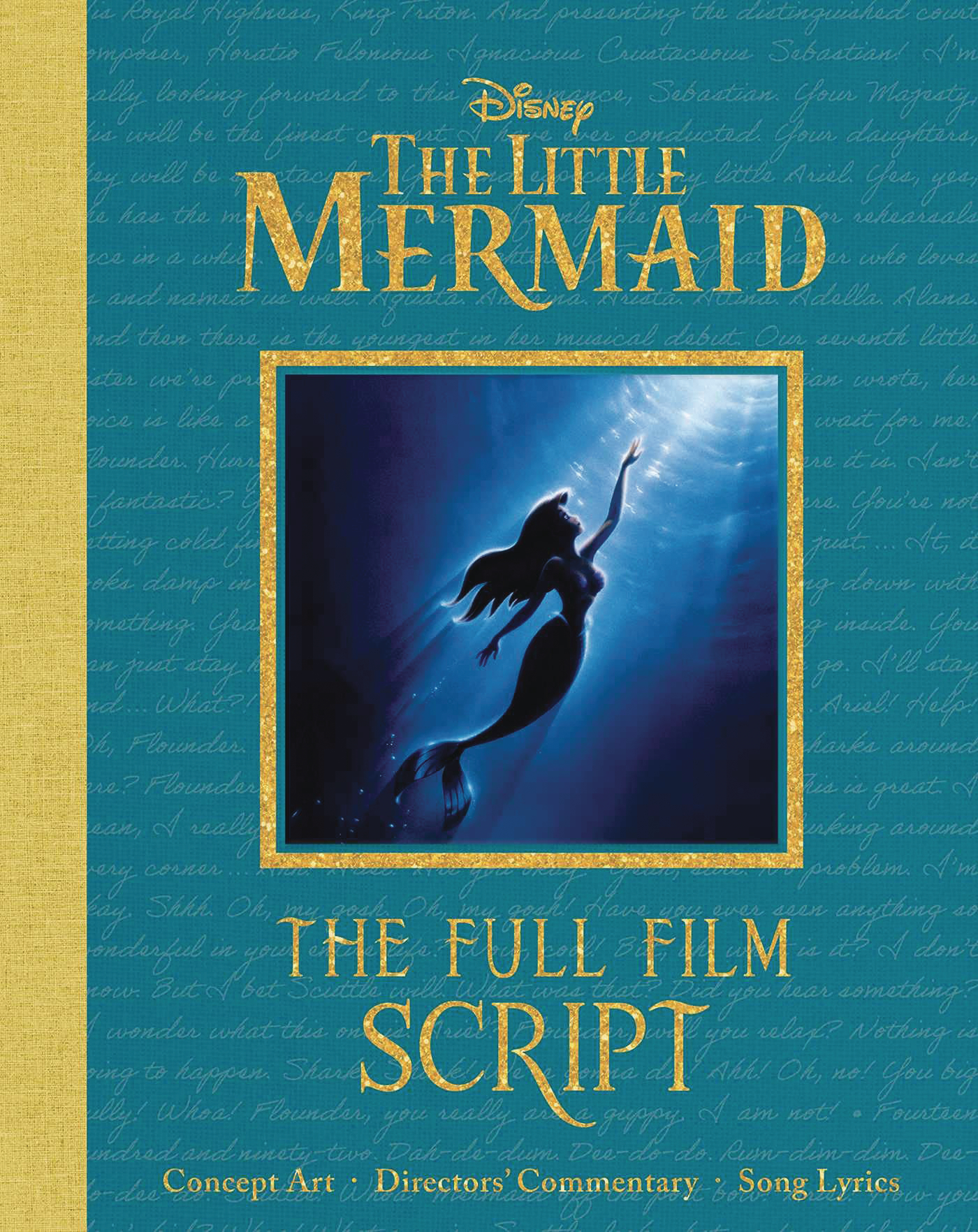Disney Scripted Classics #1 Disneys Little Mermaid Hardcover