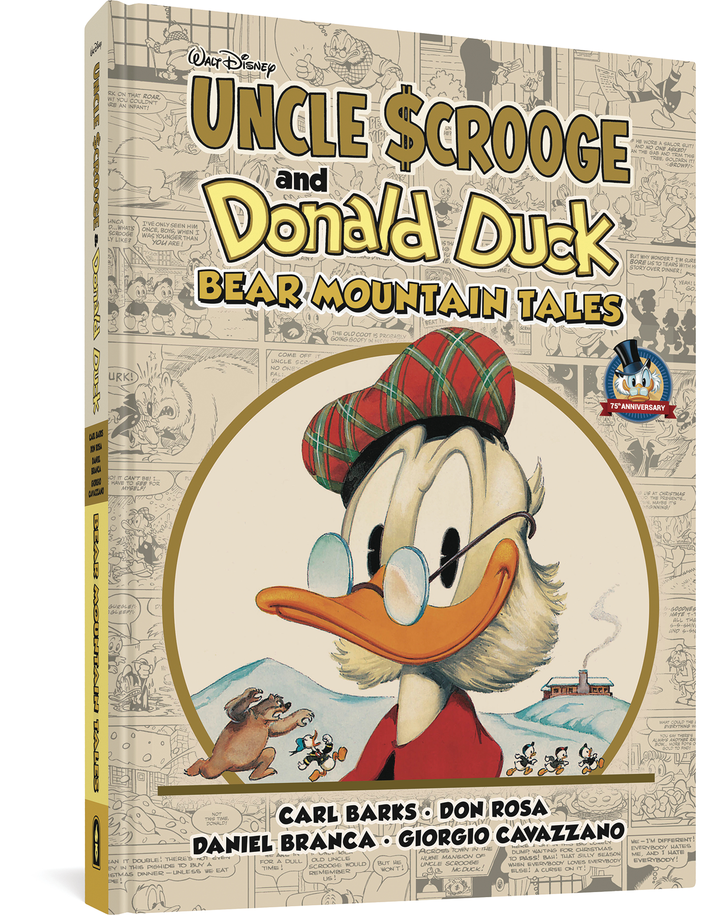 Walt Disney Uncle Scrooge & Donald Duck Bear Mountain Tales Hardcover