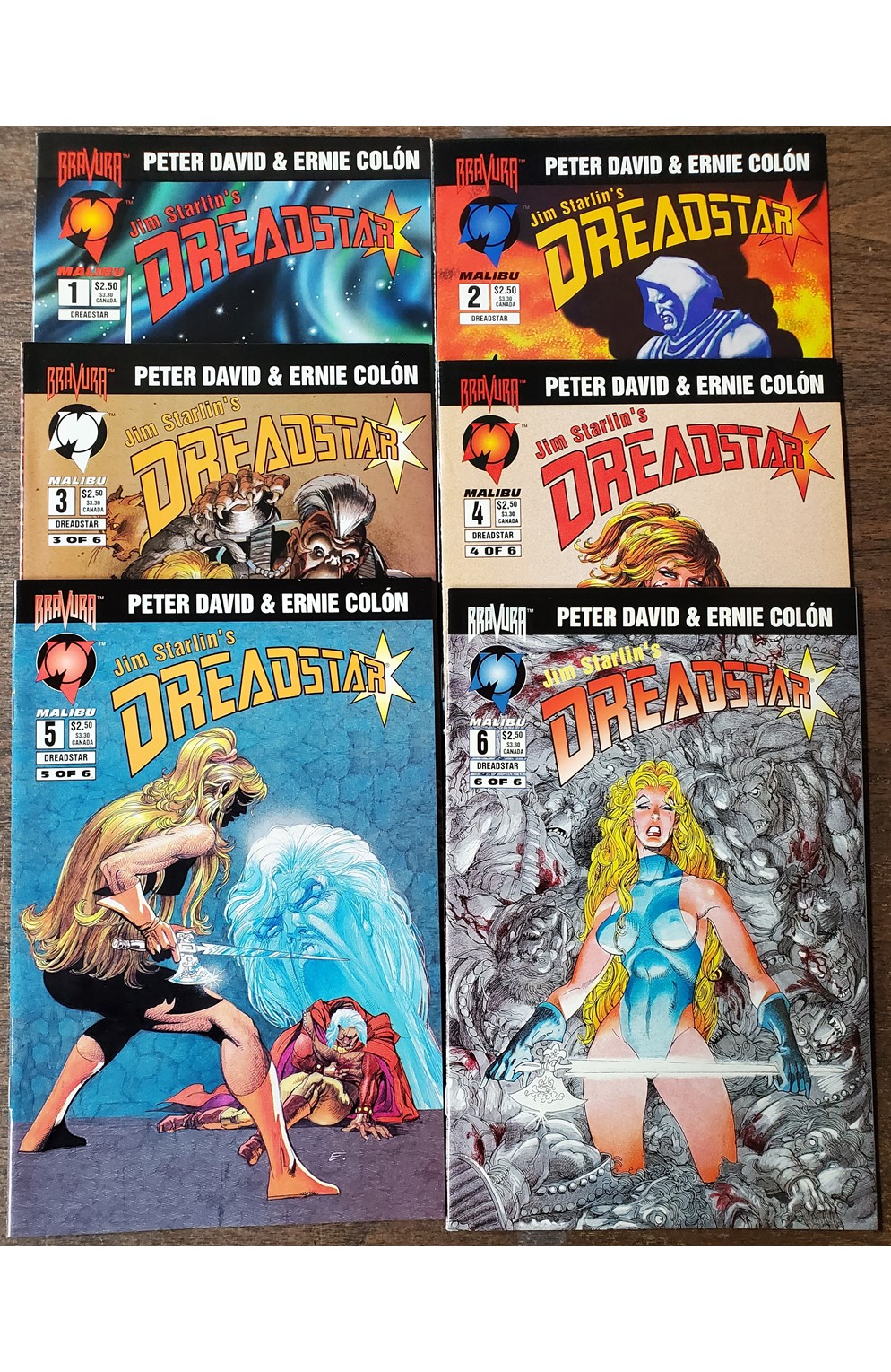 Dreadstar #1-6 (Malibu 1994) Set