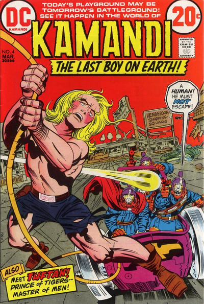 Kamandi, The Last Boy On Earth #4-Very Good (3.5 – 5)