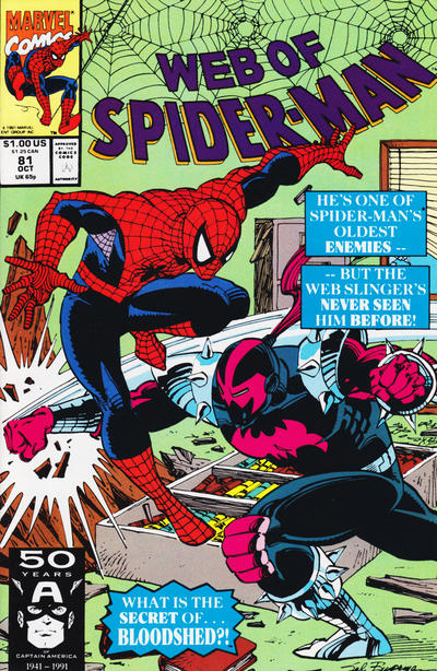 Web of Spider-Man #81 [Direct]-Near Mint (9.2 - 9.8)