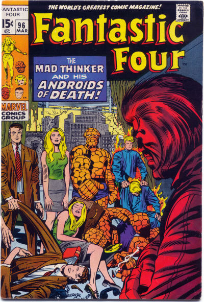 Fantastic Four #96 (1961)-Very Fine (7.5 – 9)