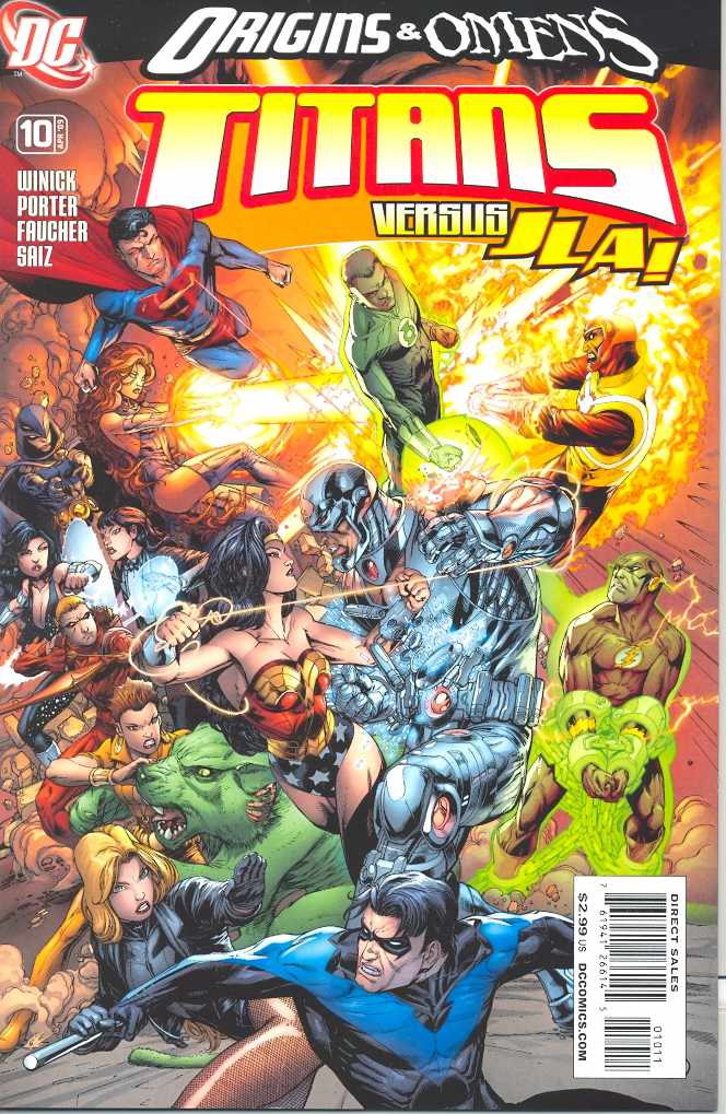 Titans #10 (Origins) (2008)
