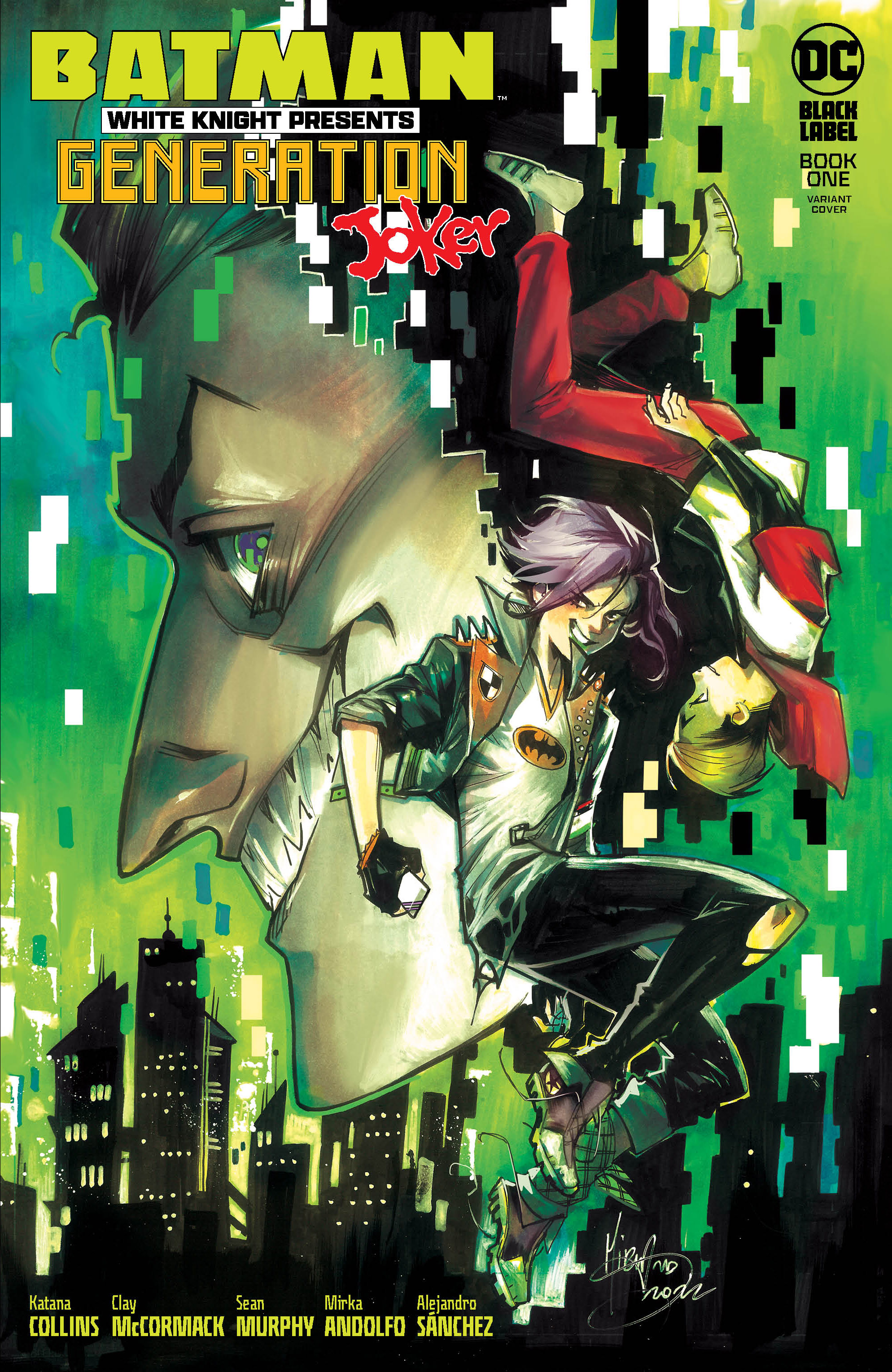 Batman White Knight Presents Generation Joker #1 Cover B Mirka Andolfo Variant (Mature) (Of 6)