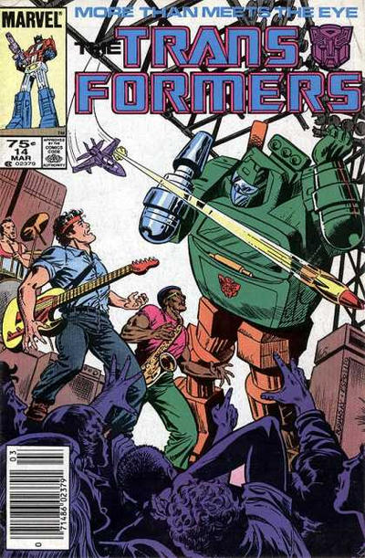 The Transformers #14 [Newsstand](1984)-Very Fine (7.5 – 9)