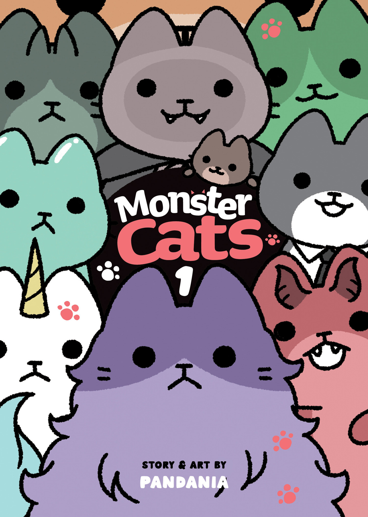 Monster Cats Manga Volume 1