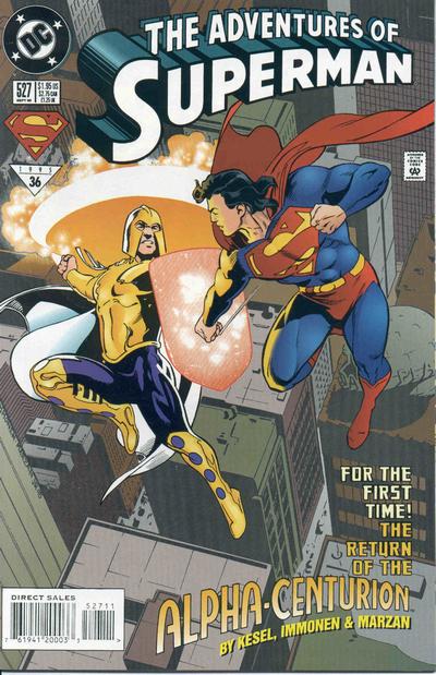 Adventures of Superman #527 [Direct Sales]-Very Fine (7.5 – 9)