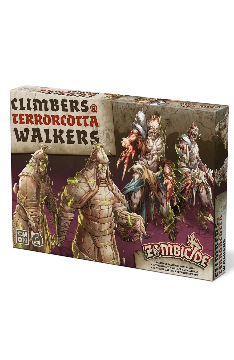 Zombicide White Death Climbers And Terrorcotta Walkers