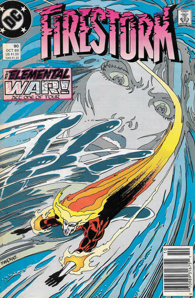 Firestorm The Nuclear Man #90 [Newsstand]-Near Mint (9.2 - 9.8)