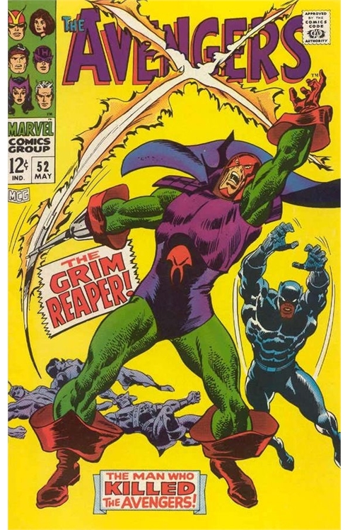 Avengers Volume 1 (1963) #52 1st Grim Reaper