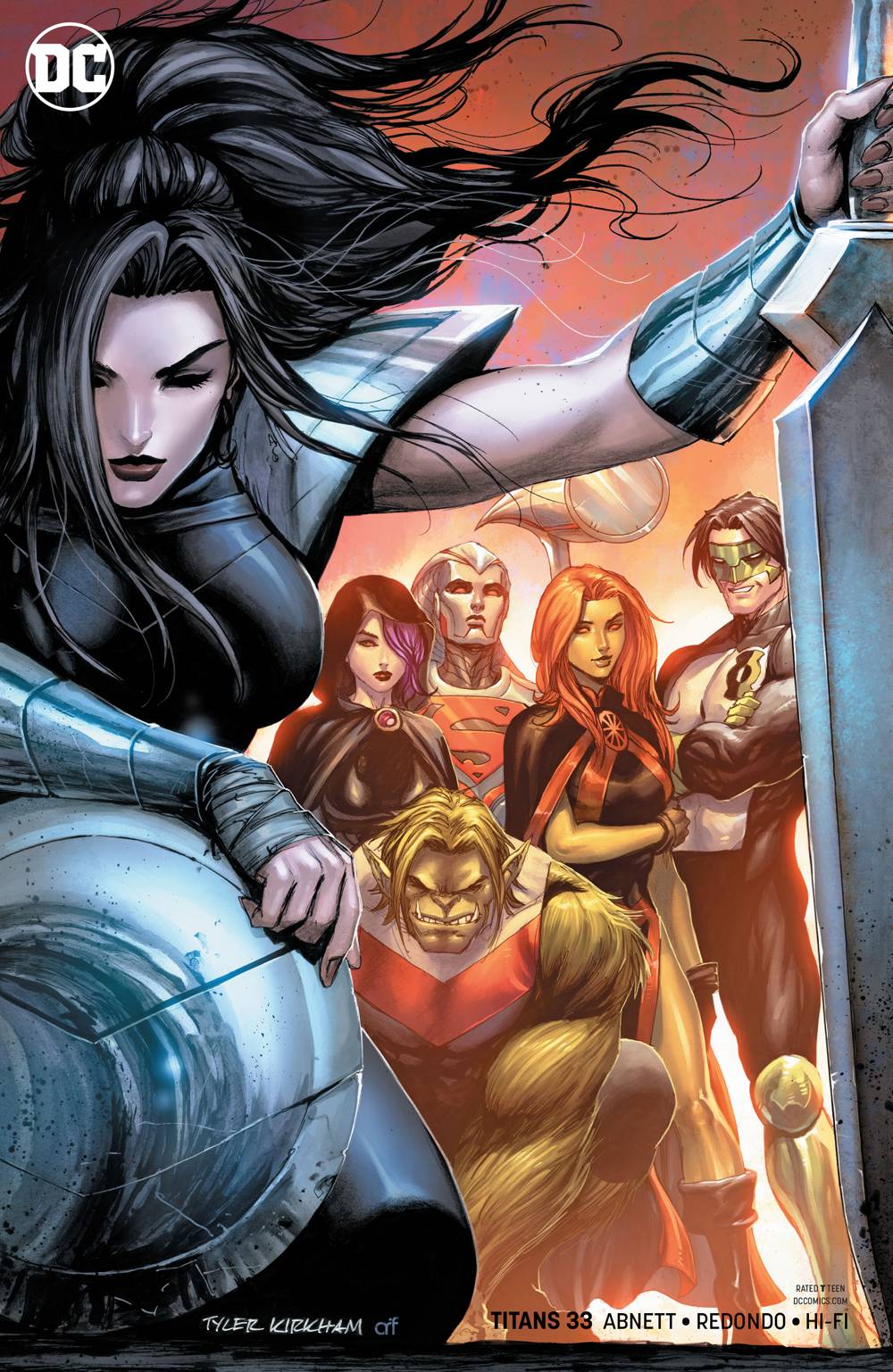 Titans #33 Variant Edition (2016)