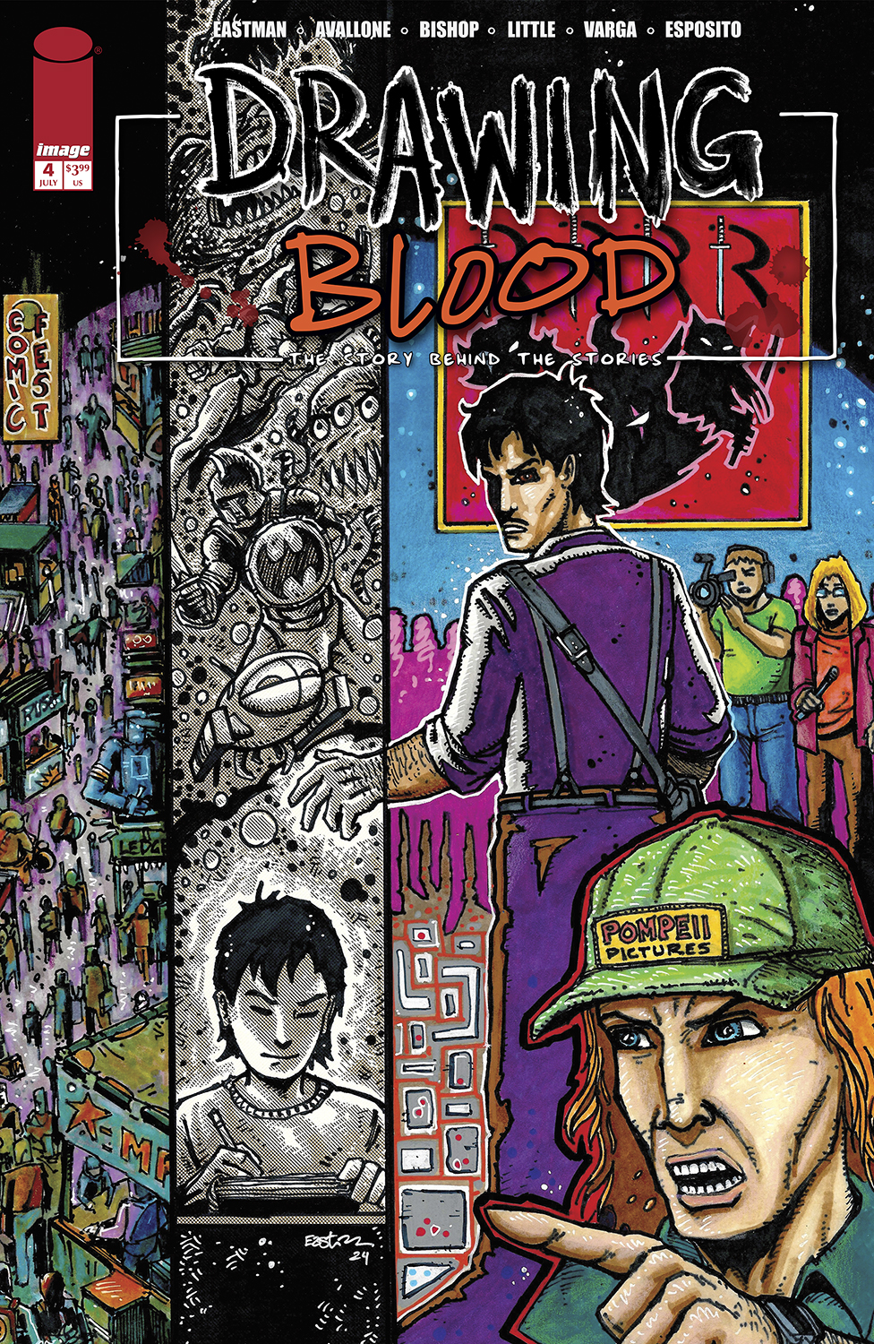 Drawing Blood #4 (Of 12) Cover A Kevin Eastman