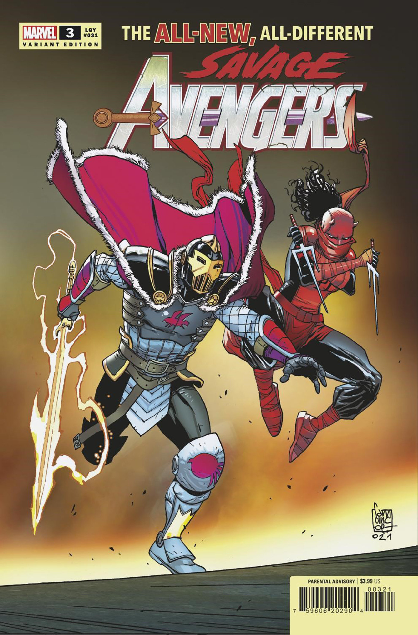 Savage Avengers #3 Camuncoli Teaser Variant (2022)
