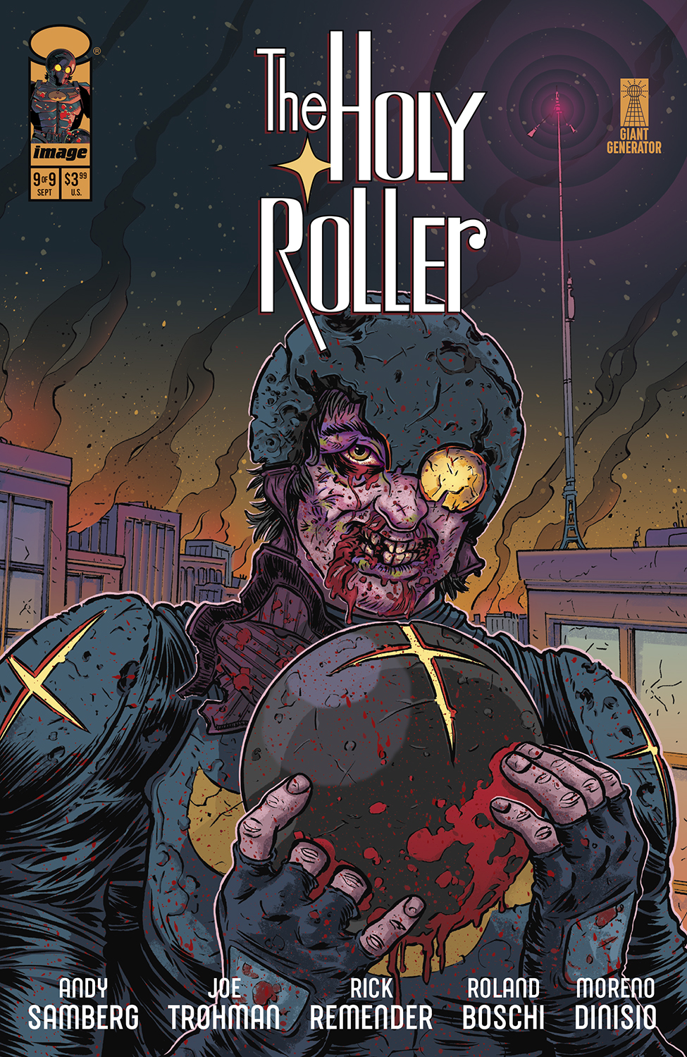 Holy Roller #9 Cover B 1 for 10 Incentive Harper Jaten Variant (Of 9)