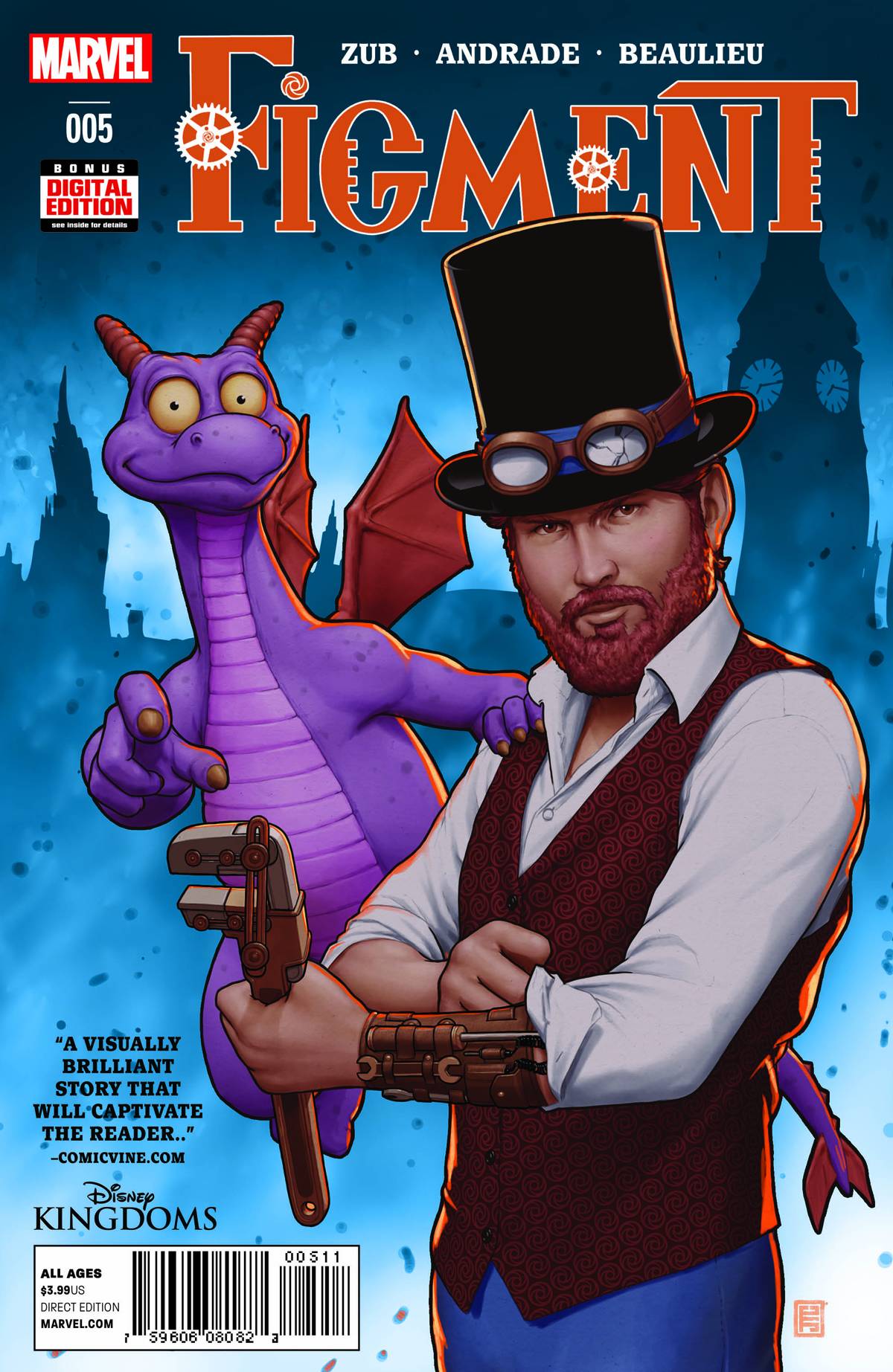 Figment #5 2nd Printing Christopher Variant