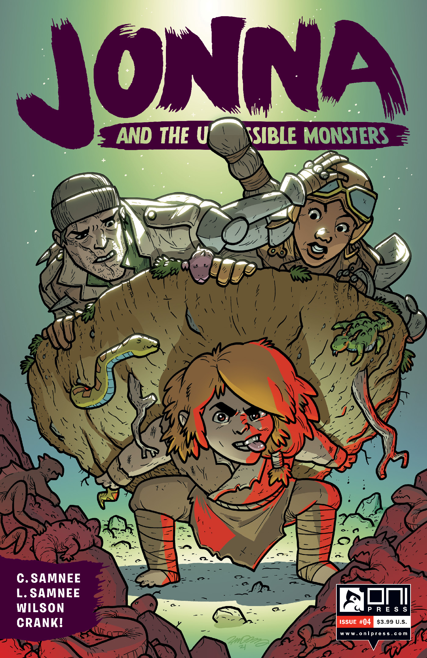 Jonna and the Unpossible Monsters #4 Cover B Cannon