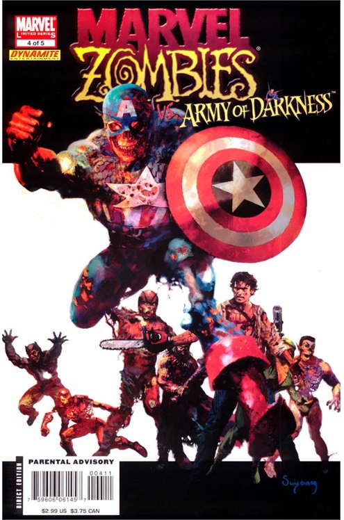 Marvel Zombies Vs. Army of Darkness #4 - F+