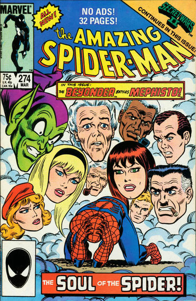 The Amazing Spider-Man #274 [Direct]- Very Fine