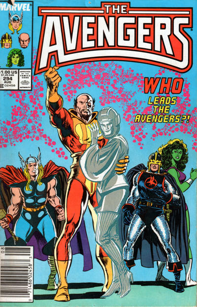 The Avengers #294 [Newsstand]-Good (1.8 – 3)