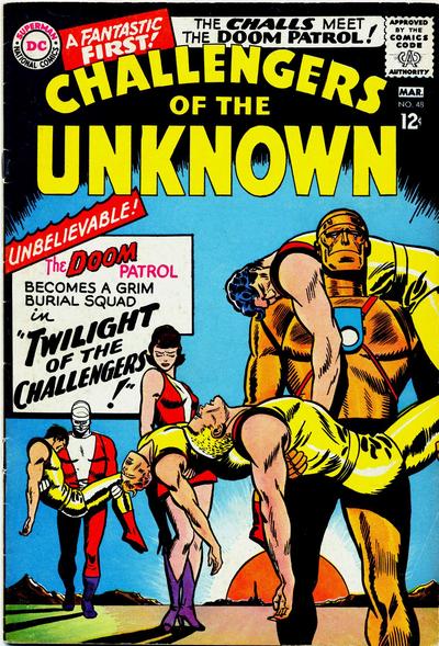 Challengers of The Unknown #48 - Vg/Fn