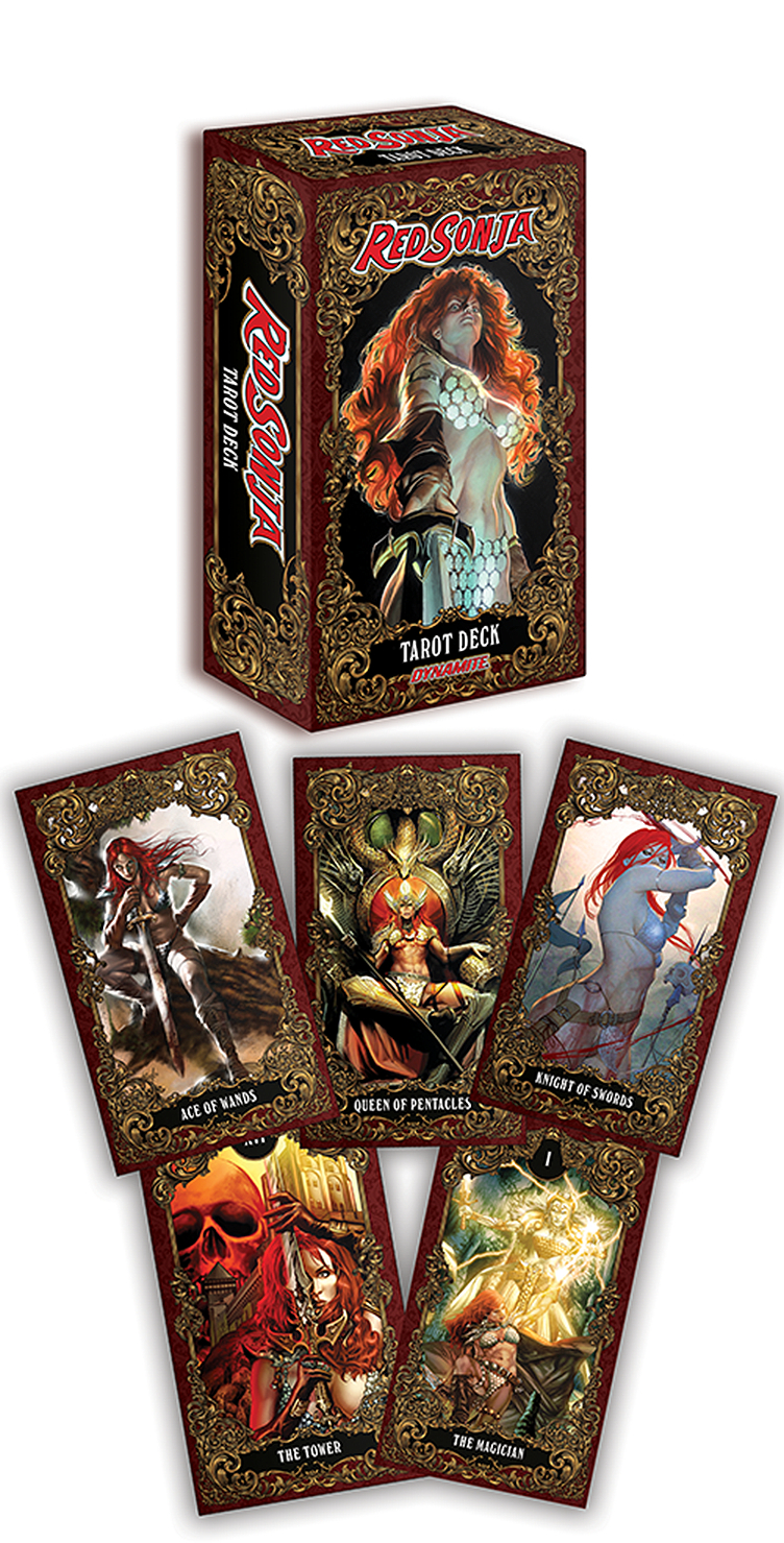 Red Sonja Tarot Card Set