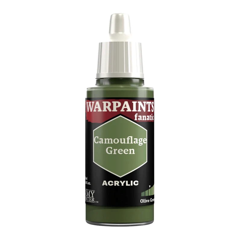 Army Painter Warpaints Fanatic: Camouflage Green 18 Ml