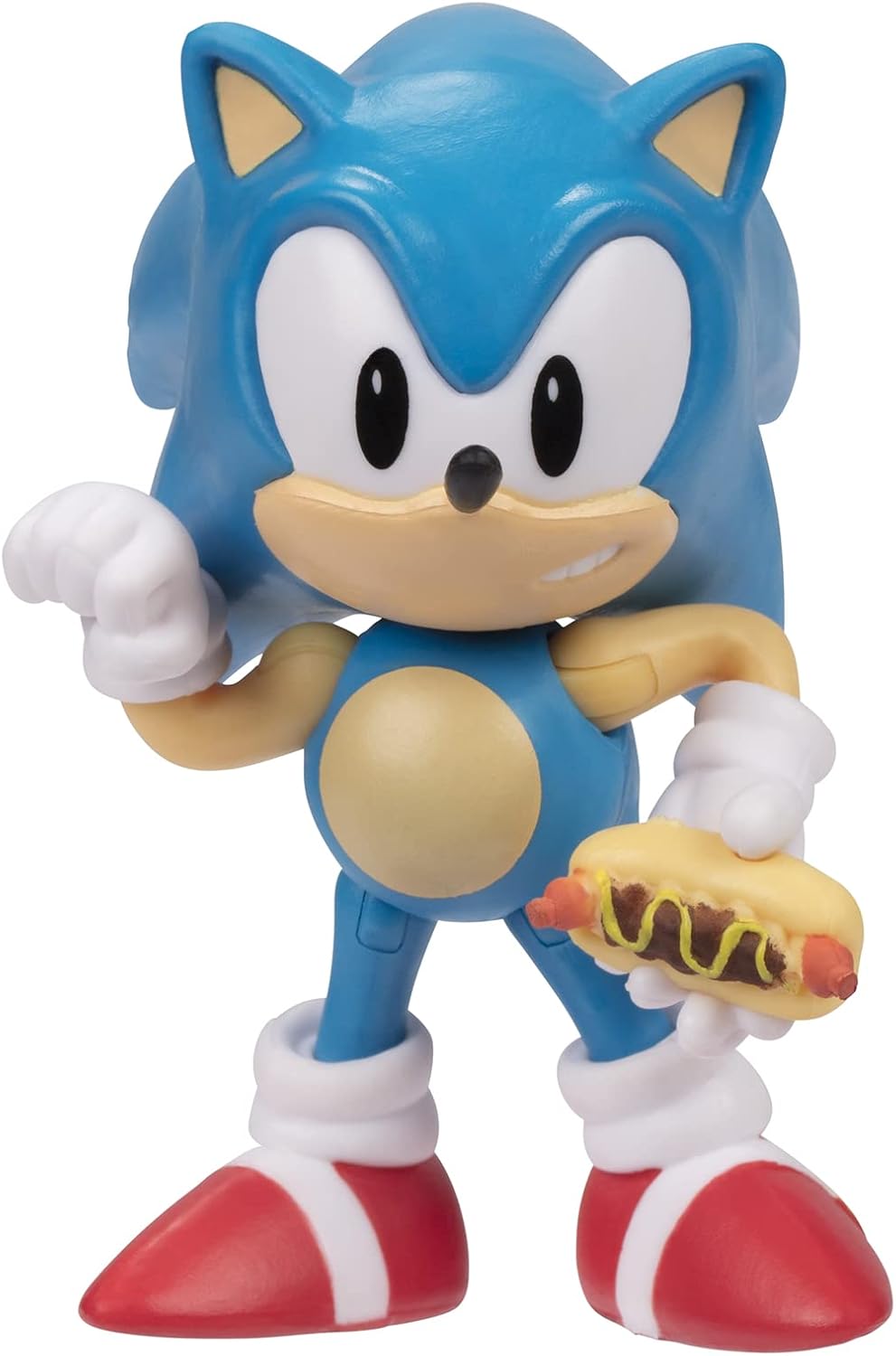 Sonic The Hedgehog 2.5-Inch Action Figure Classic Sonic with Hot Dog Collectible Toy