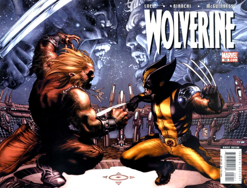 Wolverine #50 [Direct Edition]-Fine (5.5 – 7)