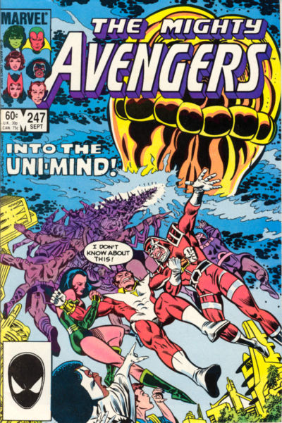 The Avengers #247 [Direct]-Fine 