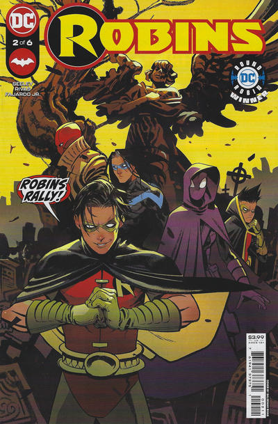 Robins #2 [Baldemar Rivas Cover]-Near Mint (9.2 - 9.8)