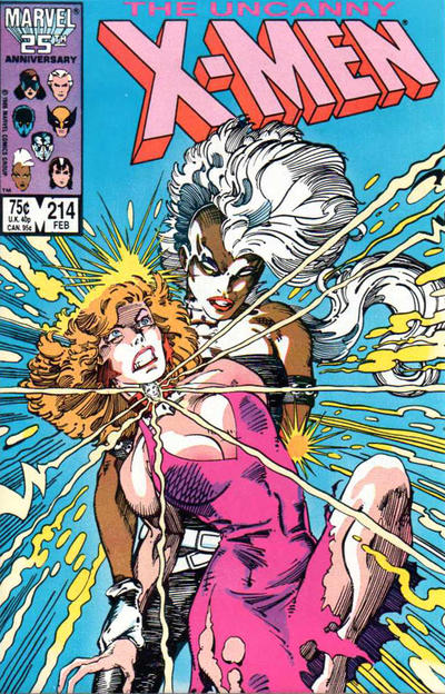 The Uncanny X-Men #214 [Direct]-Very Fine (7.5 – 9)