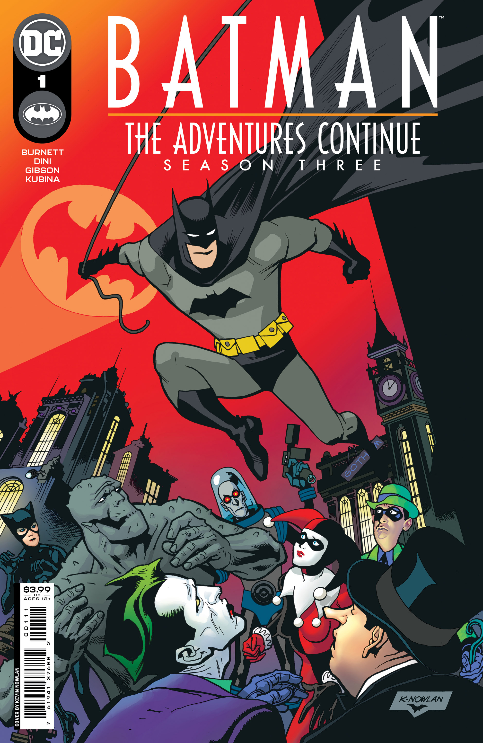 Batman The Adventures Continue Season Three #1 Cover A Kevin Nowlan (Of 7)