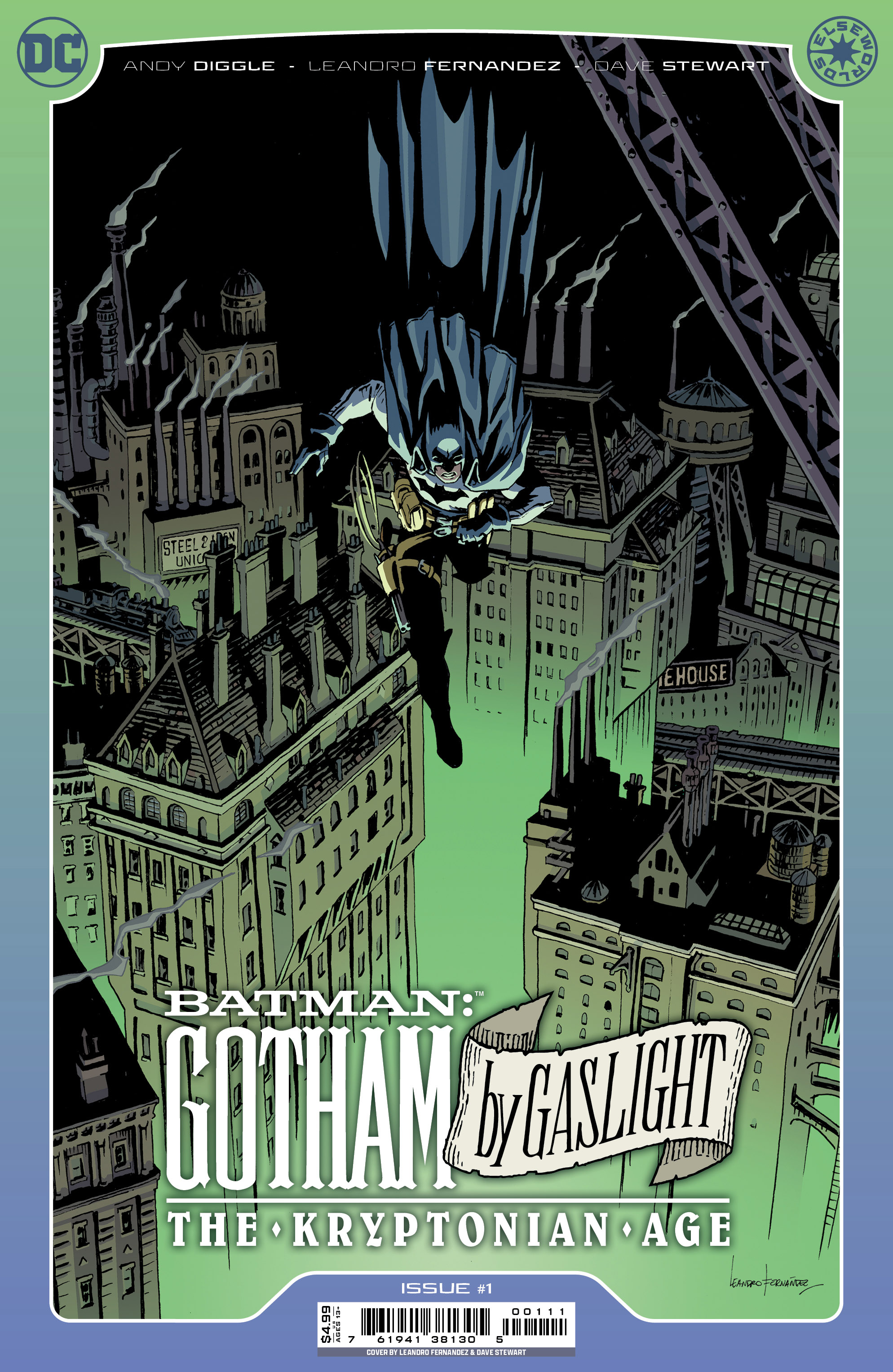 Batman Gotham by Gaslight: The Kryptonian Age #1 (Of 12) Cover A Leandro Fernandez