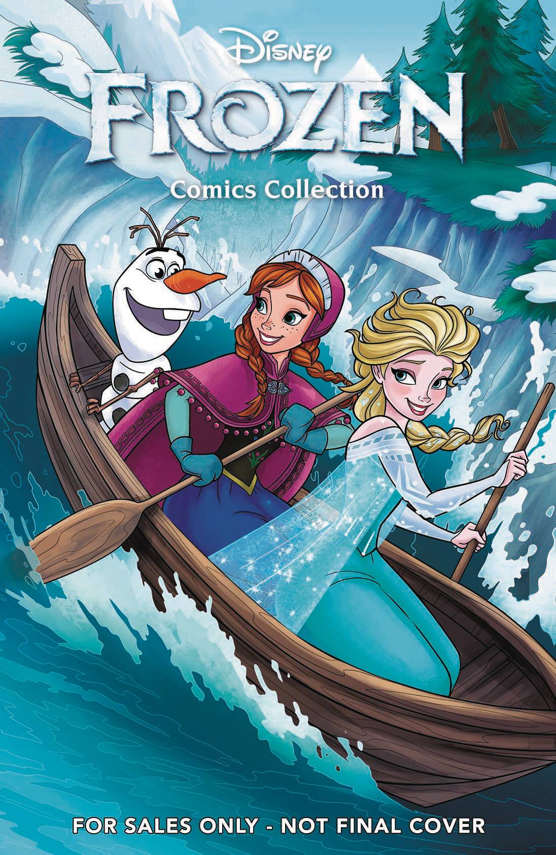 Disney Frozen Comics Collected Graphic Novel Travel Arendelle