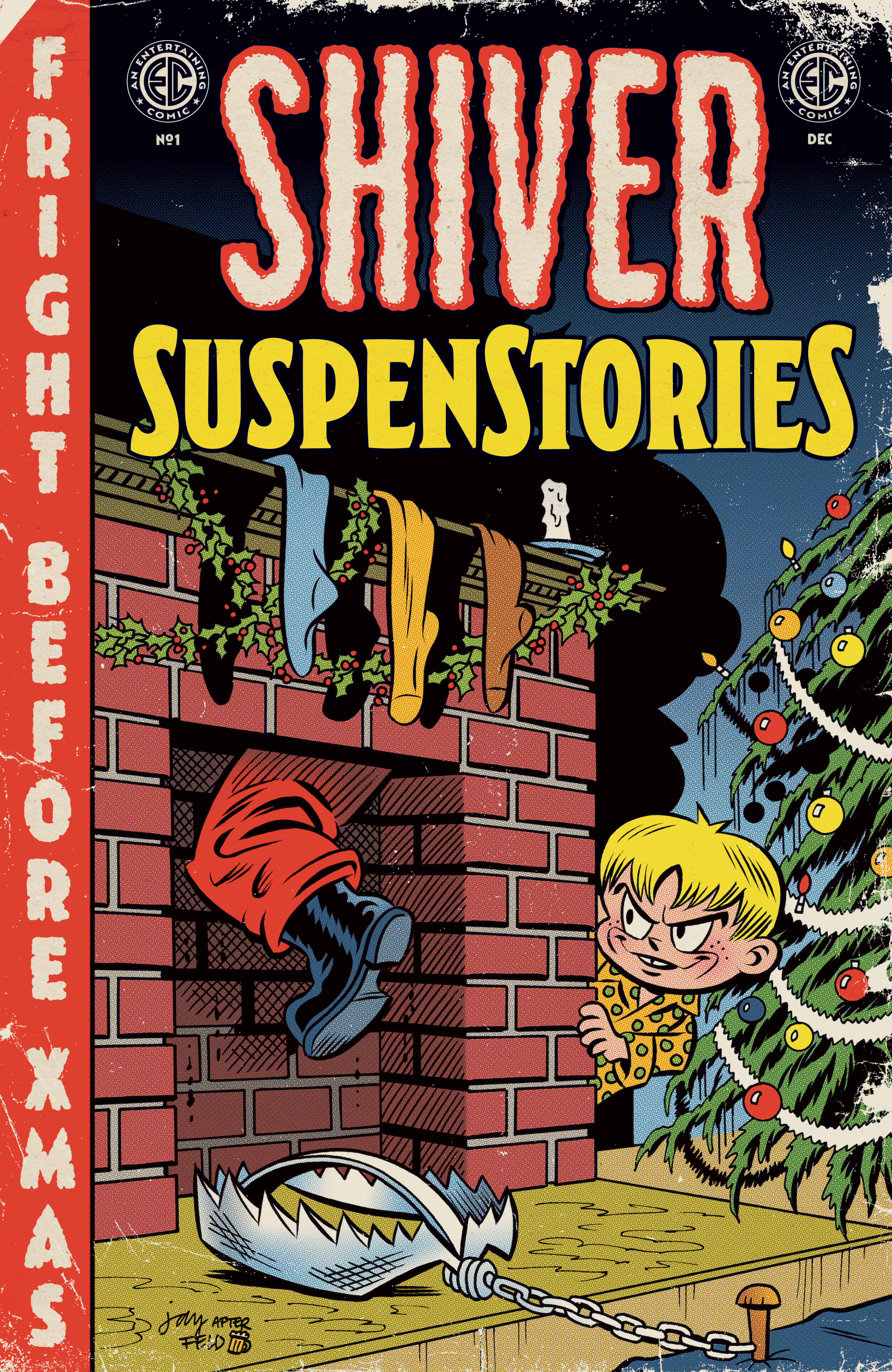 EC Shiver Suspenstories #1 (One Shot) Cover C 1 for 10 Incentive Jay Stephens Homage Variant (Mature)