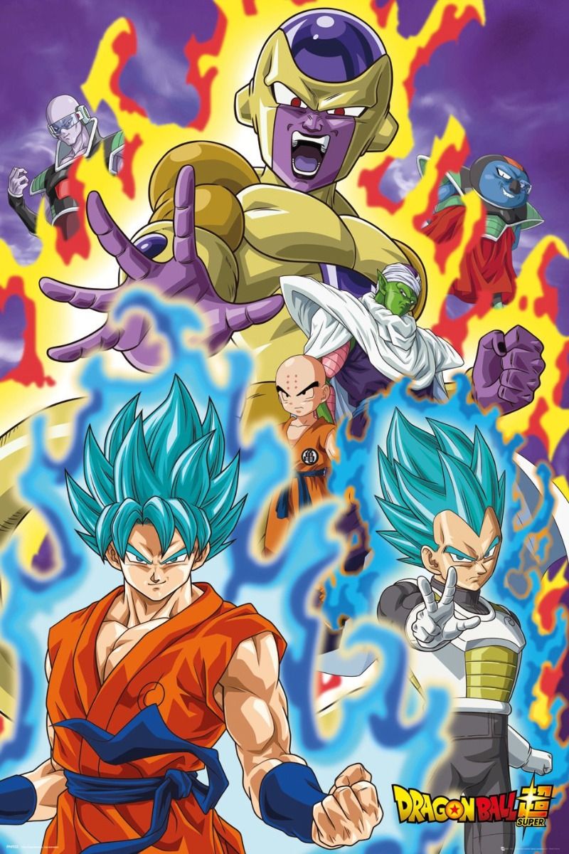 Dragon Ball Z Super God Poster