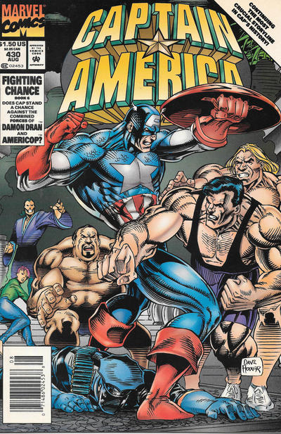 Captain America #430 [Newsstand]-Very Good (3.5 – 5)