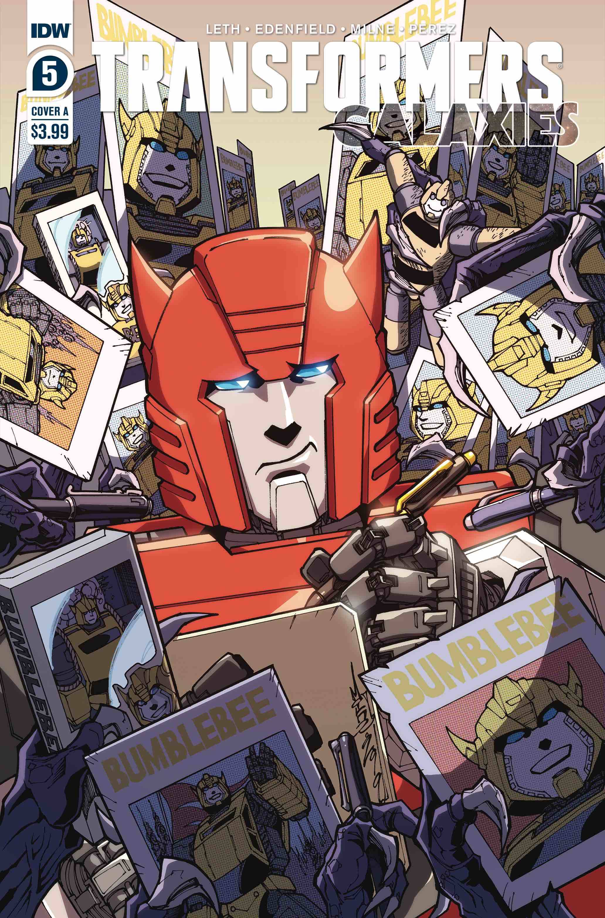 Transformers Galaxies #5 Cover A Milne