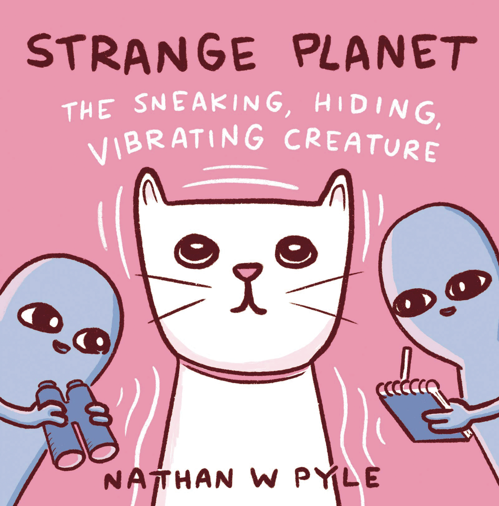 Strange Planet Sneaking Hiding Vibrating Creature
