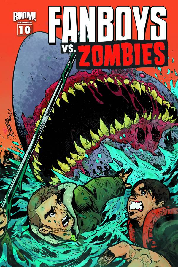 Fanboys Vs Zombies #10 Cover B Dominike Domo Stanton