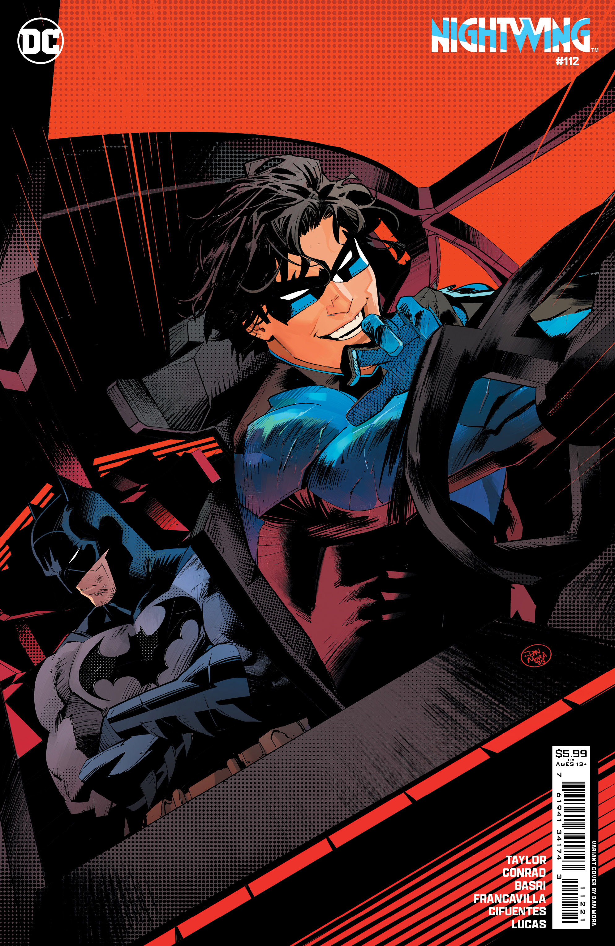 Nightwing #112 Cover B Dan Mora Card Stock Variant