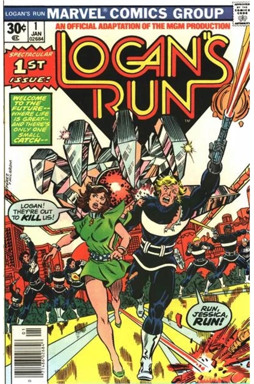 Logan's Run Volume 1 #1 Newsstand Edition