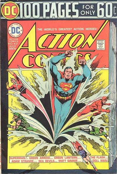 Action Comics #437 Average/Good (3 - 5)
