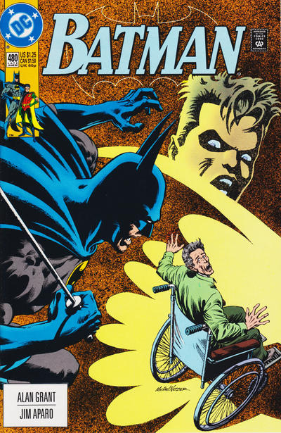 Batman #480 [Direct]-Very Fine -