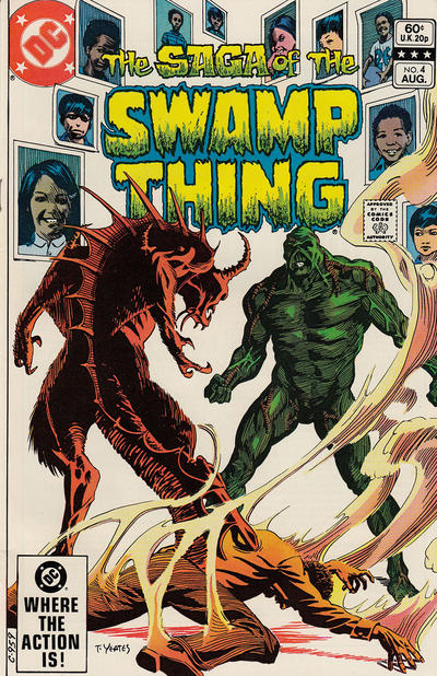 The Saga of Swamp Thing #4 [Direct]-Fine